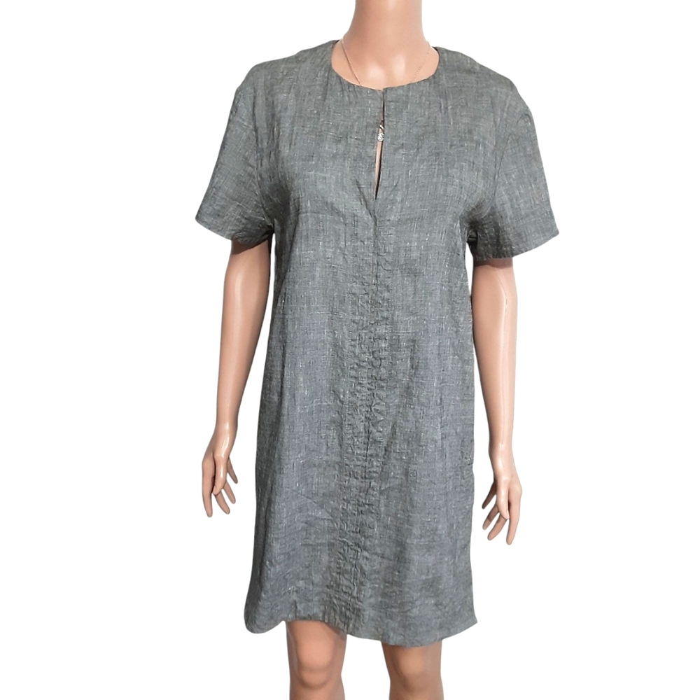 Theory Casual Linen Dress Womens Medium